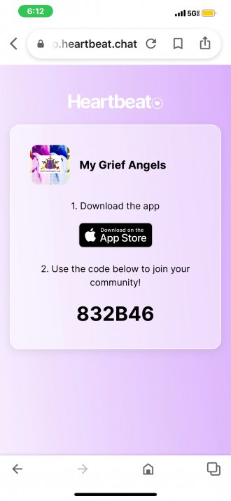 MyGriefAngels.org's Grief Chat Community